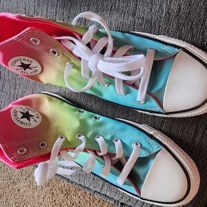 Converse Kids Rainbow High-Top Sneakers